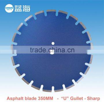 350mm brazed weld segment diamond saw blade the construction tool power tool accessories for asphalt