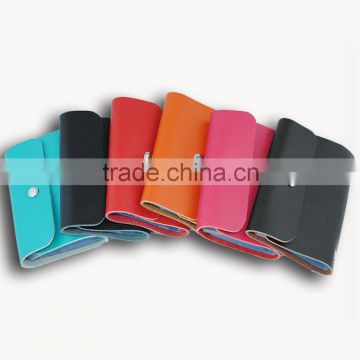 True pickup bag lady bank card sleeve business card holder size 10.4*8.2cm various colors for your option factory made