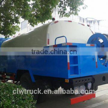 6000L high pressure washing truck Dongfeng high pressure drainage cleaning truck