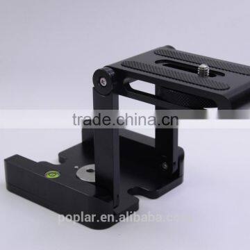 Poplar 2015 HOT products Z-typ tripod head with Quick release plate