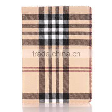 Book Style Design Grid Leather Tablet Case With Pu Card Slot Case For IPad Pro9.7 photo-3