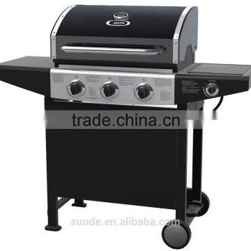 CSA & CE approved gas grill with powder coated treatment