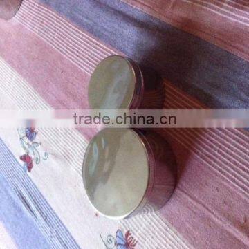 Silver Finish Metal Tin photo-4