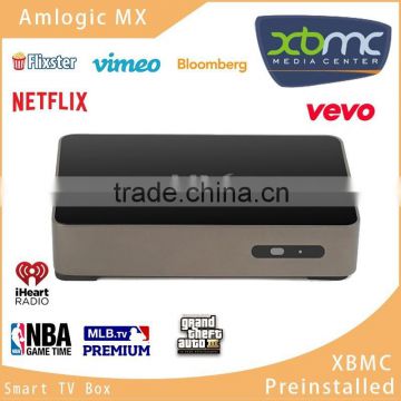 factory price android tv box mx60 aml8726-mx support bluetooth android tv box