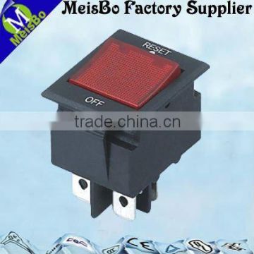 250V 20A/15A AC general switch circuit breakers lighted