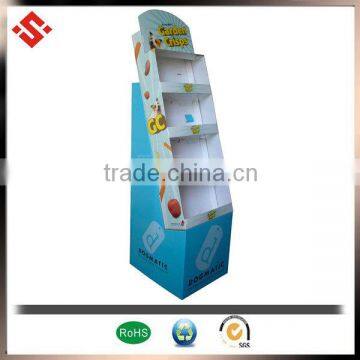 2015 corrugated plastic sheet display stand