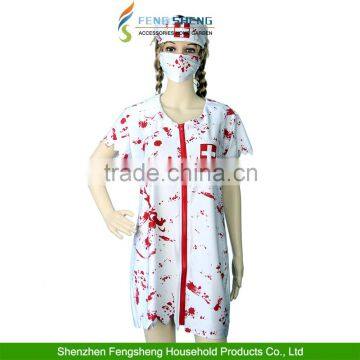 Halloween Adult Zombie Nurse Horror Ladies Womens Fancy Dress Halloween Costume