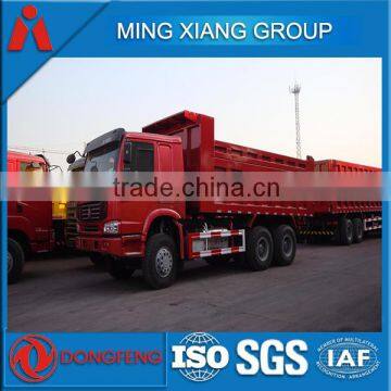 Chinese brand HOWO 6X4 tipper truck double axle