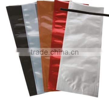 Wholesale tin tie aluminum foil coffee bag/ coffee packing bag with tin tie