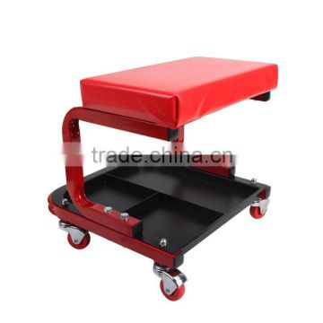 Car seat rolling stool work seat