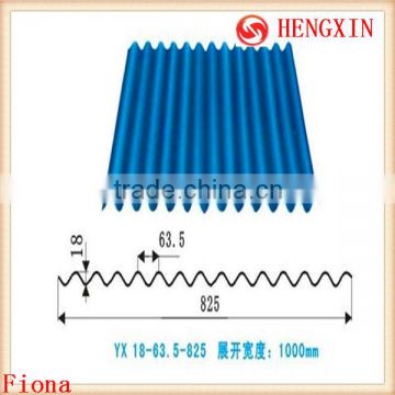 corrugated metal roofing sheet