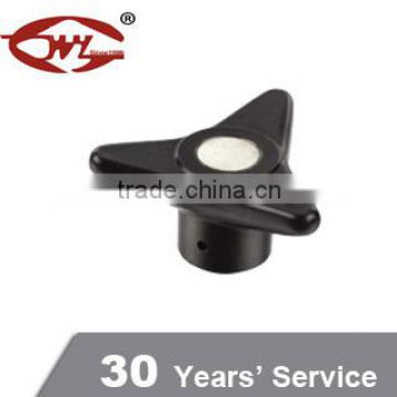 WEIYE black bakeltie three lobed knob