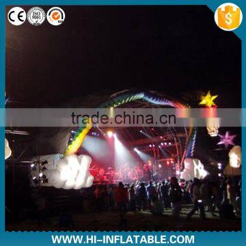 2015 Stage Decoration Inflatable Star for Christmas Party ,Light Inflatable Hanging Stars photo-2