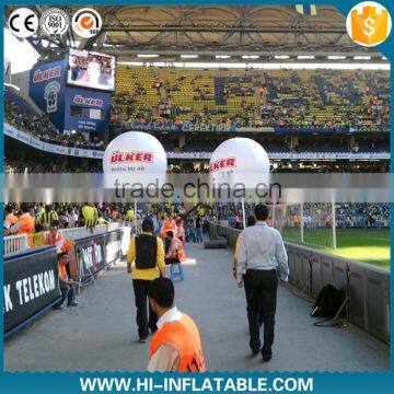 popular newest customized hot cheap decoration charming LED inflatable Backpack ball
