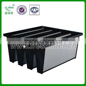 FRS-VCH H14 V-bank Hepa Air Filter for Hospital