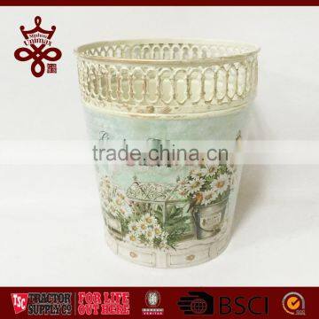 Household Bucket Metal Garbage Container Cheap Trash Cans