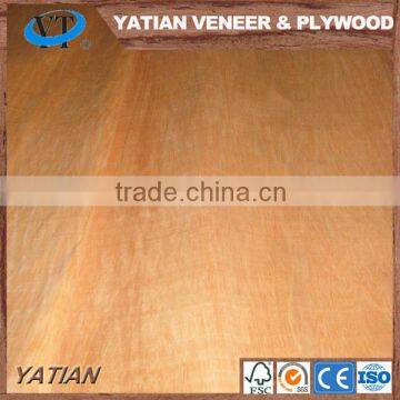 Grade A-D 0.3mm plywood bintangor face veneer