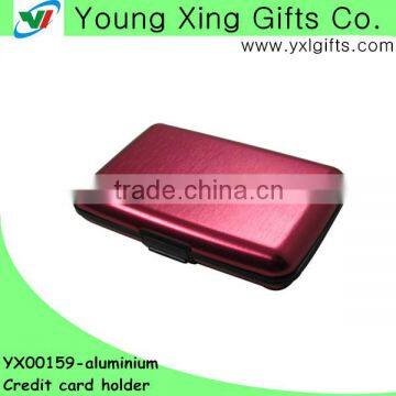 Top grade aluminium credit card holder