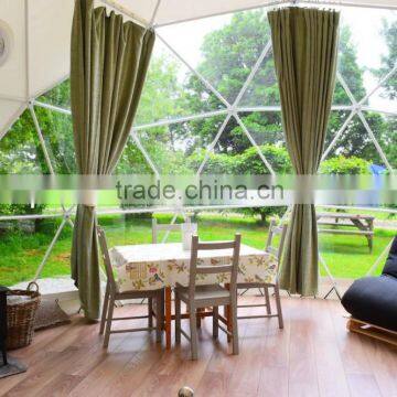 Glamping Geometric Dome Big Steel Event Dome Tent Marquee Tent Pagoda Event Fabric Tent Winter Tent With Factory Price photo-3