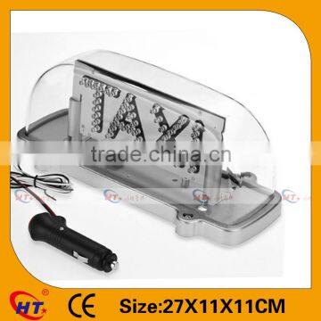 HT-8 Manufacturer transparent taxi top lamp