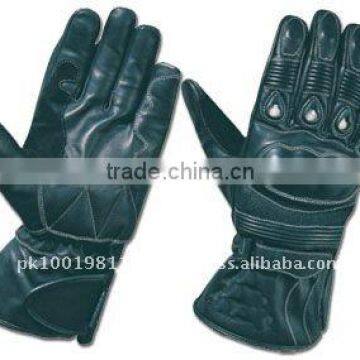 motorbike leather gloves