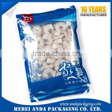 Heat Seal Frozen Dumplings Food Packaging Pouch /freezer Packaging Bag Flat Pouch photo-6