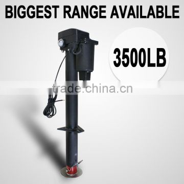 12V 3500 lbs Electric Power Tongue Jack RV Boat Jet Ski A-Frame Trailer Camper 1