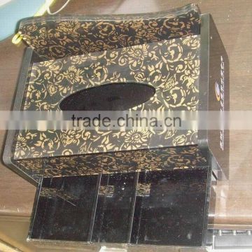 GH-RZ556 rectangular customized acrylic tissue box cover