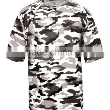 Camo Baseball Jersey / Digital Camo Baseball Jersey / Digital Printed_casual Sublimation Baseball Jersey With Customized Printed photo-3
