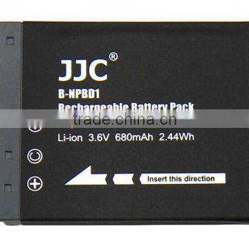 Li-ion Battery 3.6v JJC B-NPBD1 680mAh Rechargeable Battery For Sony NP-BD1/NP-FD1