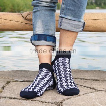 2015 Vintage Style Thick Thread Cotton Ankle Socks For Men