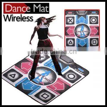 China Popular Single Dance Pad 32 Bit Wireless For TV and PC 2 In 1 Dancing Mat