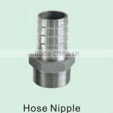 stainless steel casting hose nipple