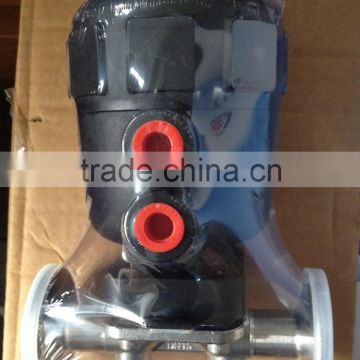 Pneumatic Tri-clamped Diaphragm Valve With Plastic Actuator