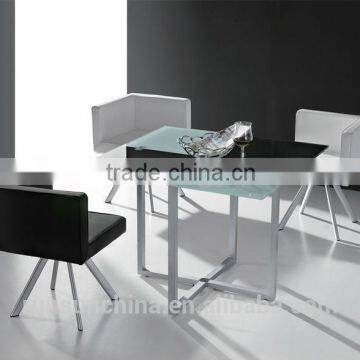 temper glass dining room tables/dining table set for sale(ST-046)