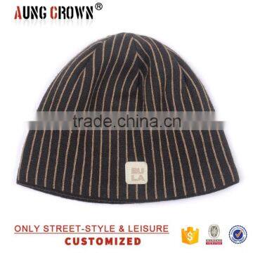 Fashion high quality men's winter beanie hat