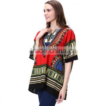 2016 Guangzhou Supplier New Arrivals Summer Long Sleeve Red Chiffon Top photo-2