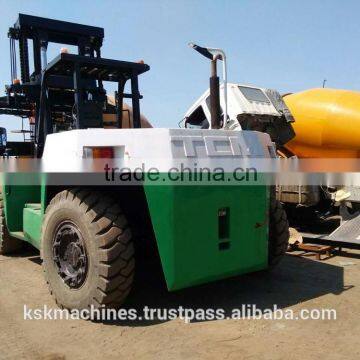 Used TCM 25ton forklift FD250 | secondhand 25ton forklift TCM | old/half new TCM forklift FD250