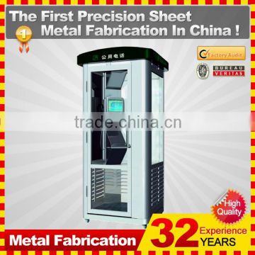 public metal telephone booth factory direct sell