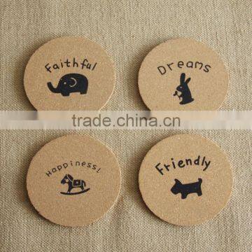 Factory Price Fashion Customized Eco-friendly Polyester Felt Coaster