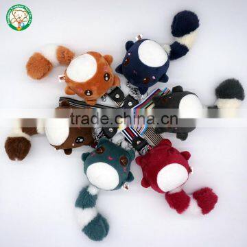 Custom plush bear keychains for kids