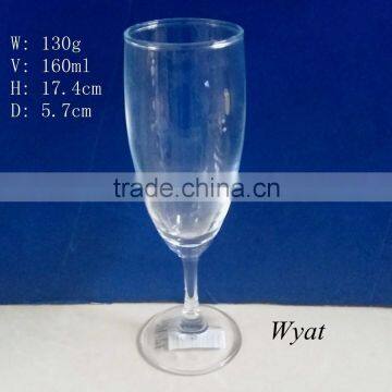 160ml glass champagne flute glass wine cup SLCb40                        
                                                Quality Choice