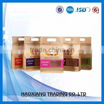 Stable Quality Ziplock Packaging Bag Plastic Kraft Bag Stand up Zipper Bag photo-5