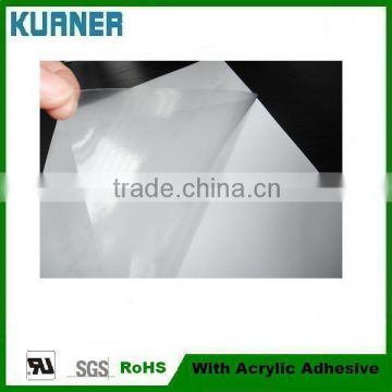 Transparent color film self adhesive