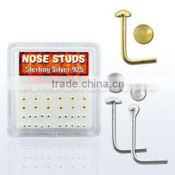 gold nose jewelry