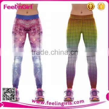 Ladies Stretchy Sports Wear Custom Fitness Leggings photo-5
