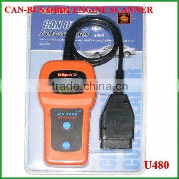 Auto diagnosis tool U480 CAN OBDII/EOBDII Memo Scanner