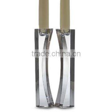 new design crystal canlde holder for table decor