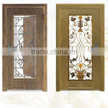 Top-selling antique wrought iron entry door