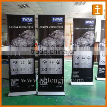 Black roll up display,80x200cm roll up display
